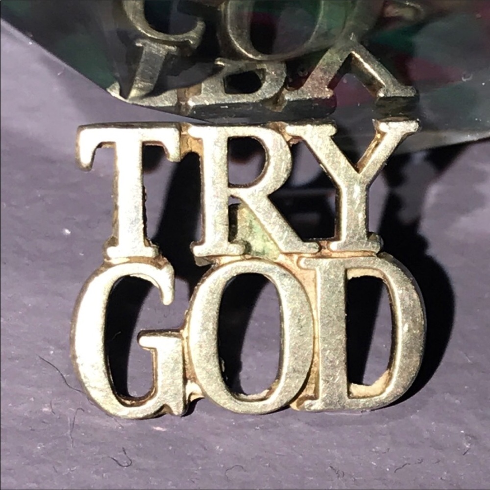 Tiffany & Co Tiffany and Company TRY GOD PIN